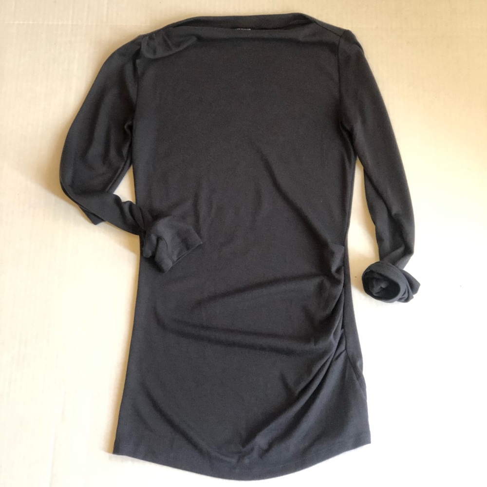 Ann Taylor ruched side light sweater